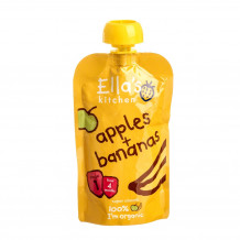 Ellas kitchen apples bananas - alma banán bio bébiétel 120g