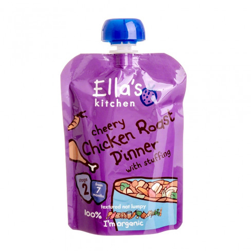 Vásároljon Ellas kitchen sültcsirke vacsi bio bébiétel 130g terméket - 757 Ft-ért