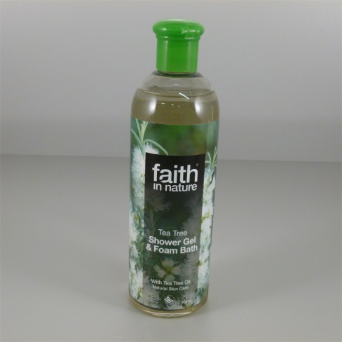 Vásároljon Faith in nature tusfürdő teafa 400ml terméket - 2.043 Ft-ért