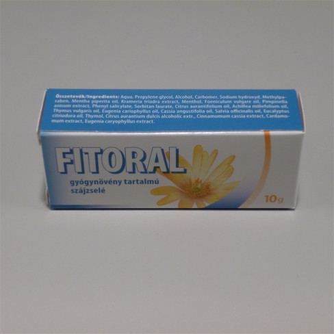 Vásároljon Fitoral zselé 10g terméket - 1.080 Ft-ért