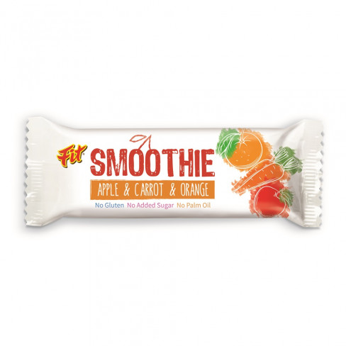 Vásároljon Fit smoothie szelet alma-sárgarépa-narancs 32g terméket - 228 Ft-ért