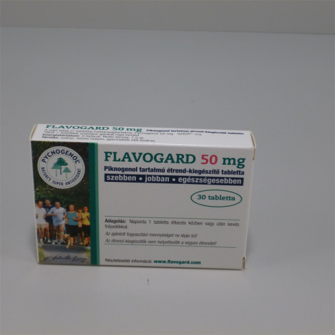 Vásároljon Flavogard 50 mg tabletta 30db terméket - 5.697 Ft-ért
