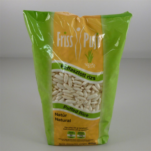 Vásároljon Friss pufi puffasztott rizs natúr 85g terméket - 279 Ft-ért
