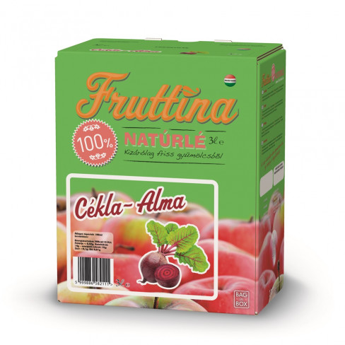 Vásároljon Fruttina alma-cékla 5l terméket - 2.436 Ft-ért