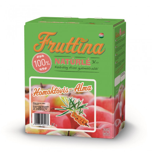 Vásároljon Fruttina alma-homoktövis 5l terméket - 3.016 Ft-ért