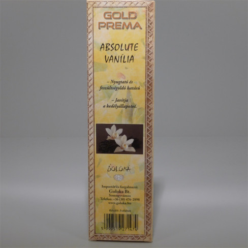 Vásároljon Füstölő gold prema vanília 10db terméket - 943 Ft-ért