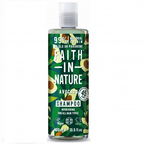 Vásároljon Faith in nature sampon avokádó 400 ml terméket - 2.043 Ft-ért