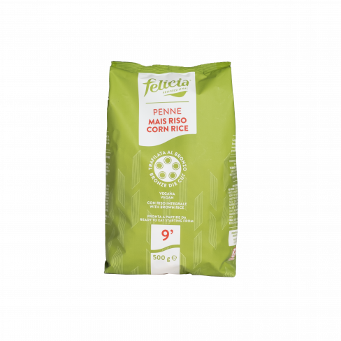 FELICIA BIO GLUTÉNMENTES TÉSZTA KUKORICA-RIZS PENNE 500 G