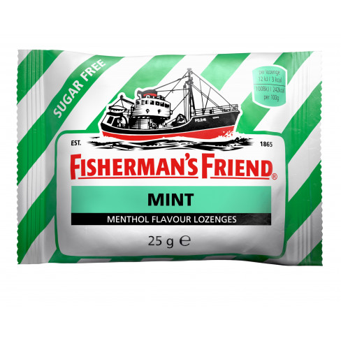 Vásároljon Fishermans friend hüsítő mentolos cukormentes cukor 25g terméket - 371 Ft-ért