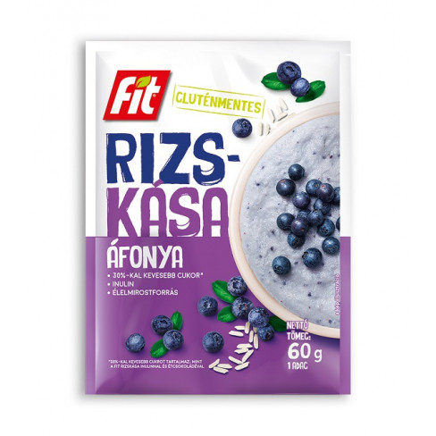 FIT RIZSKÁSA ÁFONYÁVAL 60 G