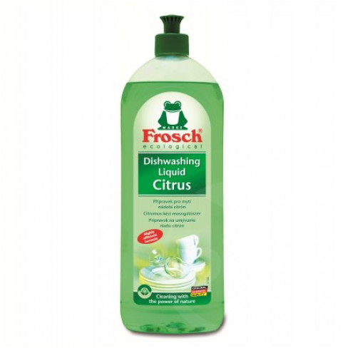 Vásároljon Frosch mosogatószer brilliant citrus 750ml terméket - 986 Ft-ért