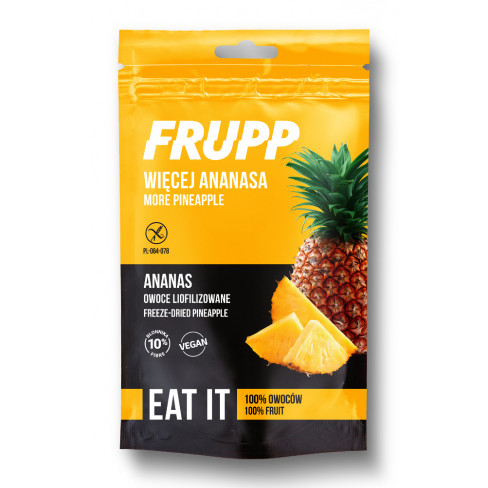Vásároljon Frupp liofilizált ananász 15 g terméket - 619 Ft-ért