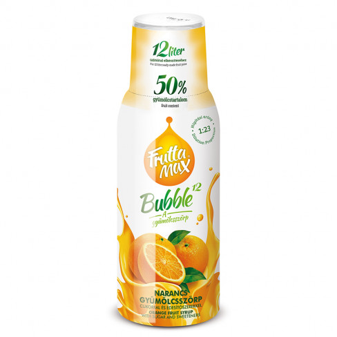 Vásároljon Fruttamax  gyümölcsszörp narancs íz 500ml terméket - 843 Ft-ért