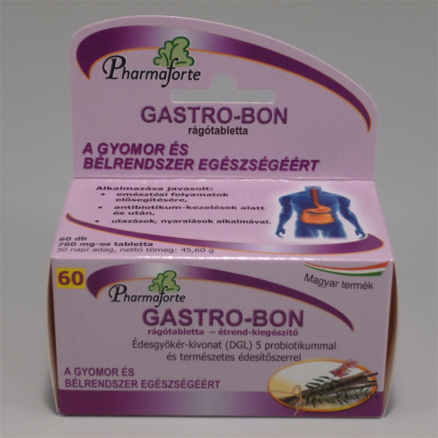Vásároljon Gastro-bon rágótabletta 60db terméket - 3.340 Ft-ért