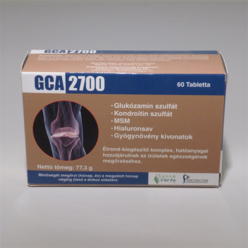 Vásároljon Gca 2700 tabletta 60db terméket - 9.227 Ft-ért