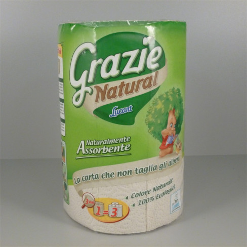 Vásároljon Grazie natural lucart kéztörlő 3 réteg 1db terméket - 562 Ft-ért