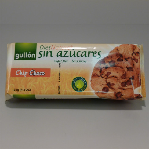 Vásároljon Gullón keksz csokidarabos édesítőszerrel 125g terméket - 469 Ft-ért