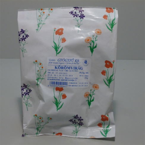 Vásároljon Gyógyfű körömvirág 20g terméket - 325 Ft-ért