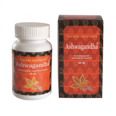 Vásároljon Garuda ayurveda ashwagandha kapszula vegetáriánus 60db terméket - 6.096 Ft-ért