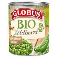 Globus bio zöldborsó 400 g
