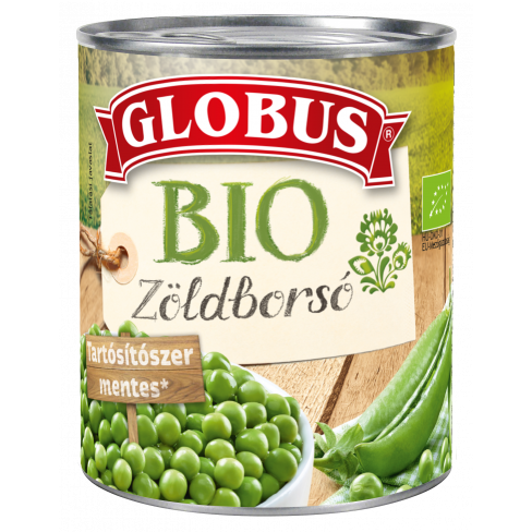 Vásároljon Globus bio zöldborsó 400 g terméket - 466 Ft-ért