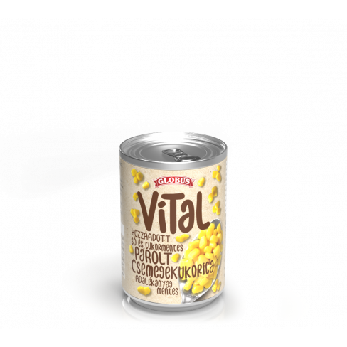 GLOBUS VITAL SZUPERÉDES KUKORICA KONZERV 110 G 1 DB