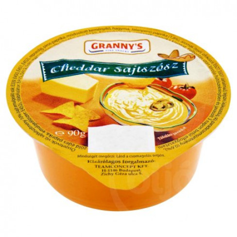 Vásároljon Grannys cheddar sajtszósz 90 g terméket - 401 Ft-ért