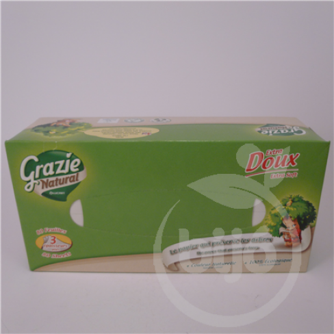 Vásároljon Grazie natural papírzsebkendő dobozos 1db terméket - 255 Ft-ért