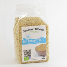 Greenmark bio basmati barnarizs 500g