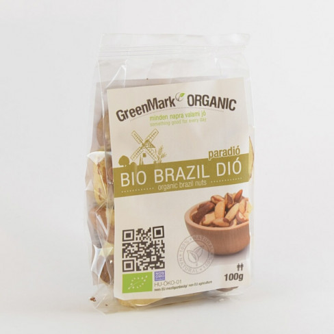 Vásároljon Greenmark bio brazil dió 100g terméket - 1.670 Ft-ért