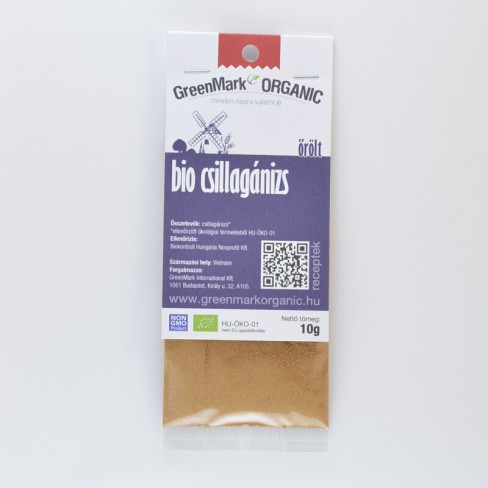 Vásároljon Greenmark bio csillagánizs őrölt 10g terméket - 324 Ft-ért