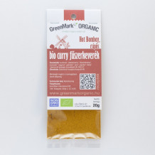 Greenmark bio curry f.kev.hot bombay csí 20 g