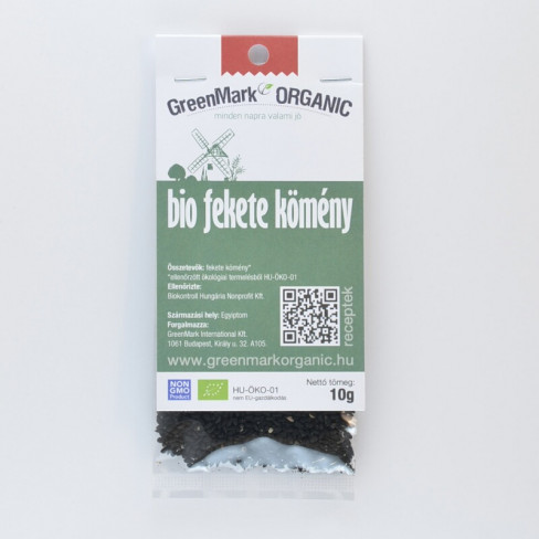 Vásároljon Greenmark bio fekete kömény 10g terméket - 295 Ft-ért