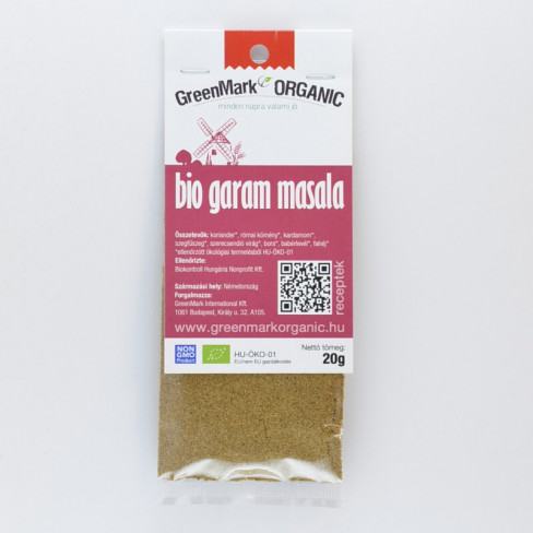 Vásároljon Greenmark bio garam masala 20g terméket - 403 Ft-ért