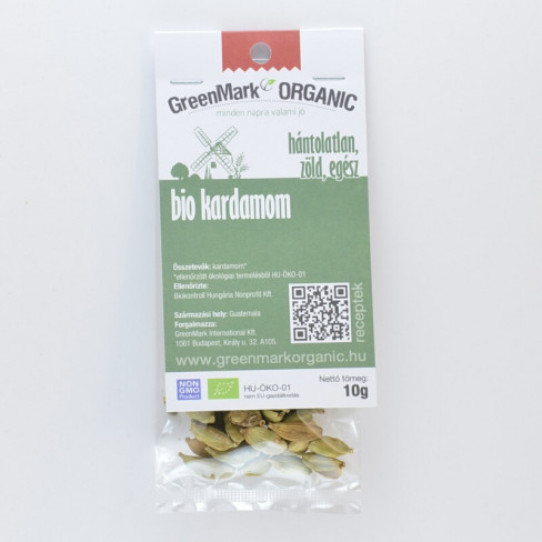 Vásároljon Greenmark bio kardamom hántolatlan zöld egész 10g terméket - 629 Ft-ért