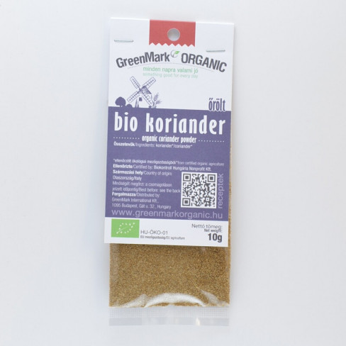 Vásároljon Greenmark bio koriander őrölt 10g terméket - 265 Ft-ért