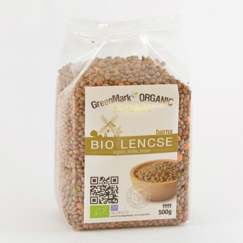 Vásároljon Greenmark bio lencse barna 500g terméket - 982 Ft-ért