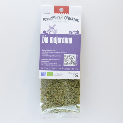 Vásároljon Bio greenmark majoranna,morzsolt 10g terméket - 348 Ft-ért