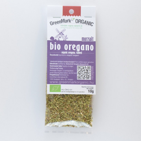 Vásároljon Greenmark bio oregano morzsolt 10g terméket - 295 Ft-ért