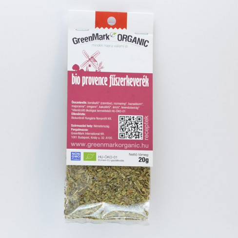 Vásároljon Greenmark bio provence fűszerkeverék 20g terméket - 442 Ft-ért