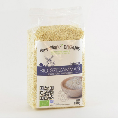 Vásároljon Greenmark bio szezámmag hántolt 250g terméket - 1.041 Ft-ért