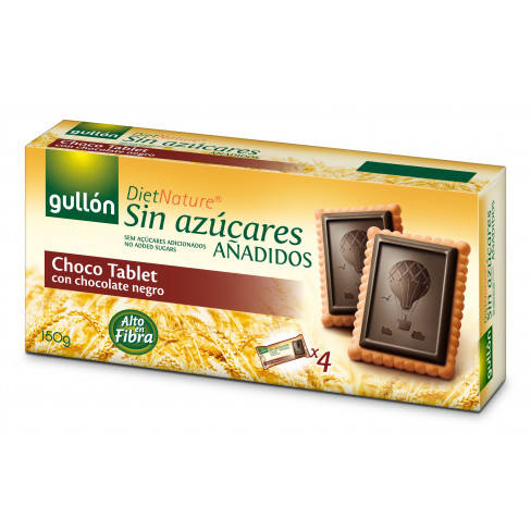 Vásároljon Gullon  choco tablet hozzáadott cukrot nem tartalmaz  150g terméket - 1.016 Ft-ért