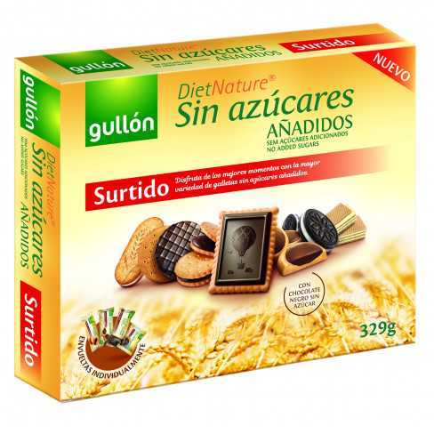 GULLÓN SURTIDO KEKSZ VÁLOGATÁS 329 G