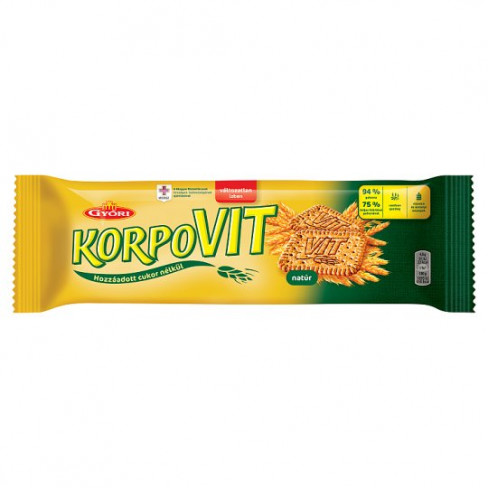 Vásároljon Győri korpovit keksz 174g terméket - 384 Ft-ért