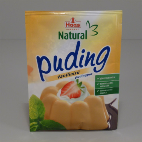 Vásároljon Haas natural pudingpor vanília 40g terméket - 184 Ft-ért