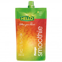 Hello-smoothie mangó gyümölcsturmix 200ml