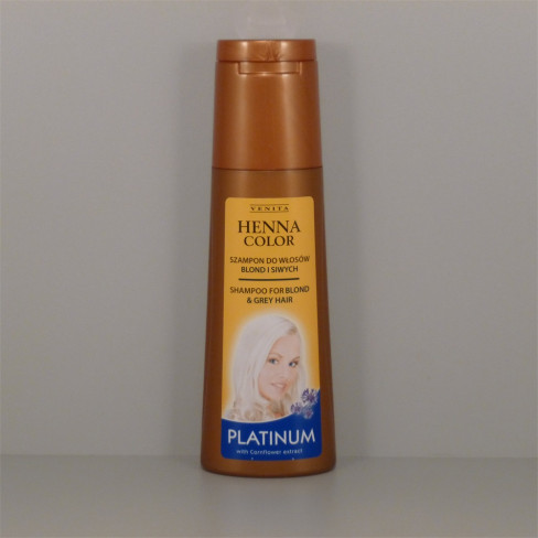 Vásároljon Henna color hajsampon szőke és ősz árnyalatú hajra 250ml terméket - 727 Ft-ért