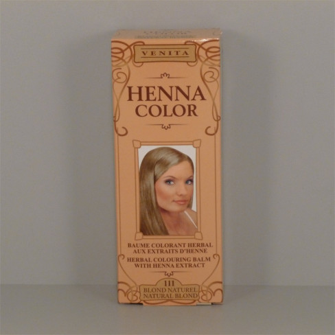 Vásároljon Henna color krémhajfesték nr 111 természetes szőke 75ml terméket - 778 Ft-ért