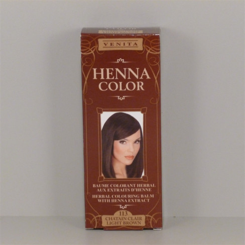 Vásároljon Henna color krémhajfesték nr 113 világosbarna 75ml terméket - 778 Ft-ért