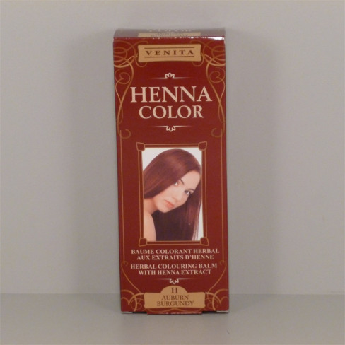 Vásároljon Henna color krémhajfesték nr 11 burgundi 75ml terméket - 778 Ft-ért